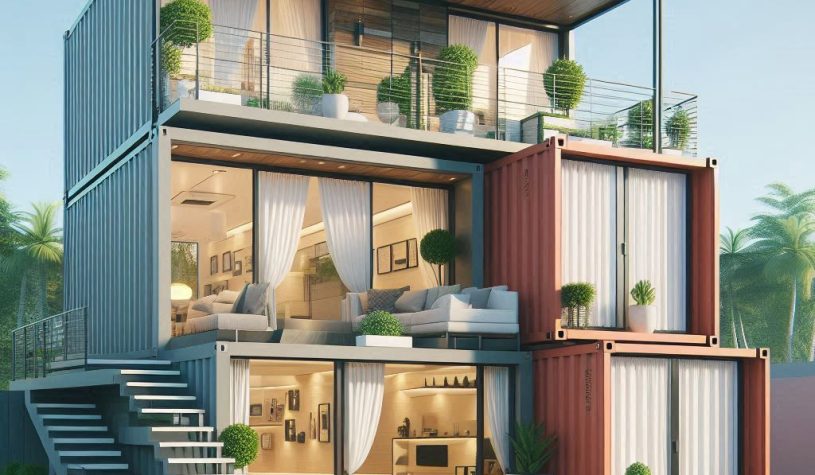 Modelos Casas de 4 contenedores