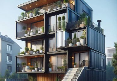 Modelos Casas de 5 contenedores